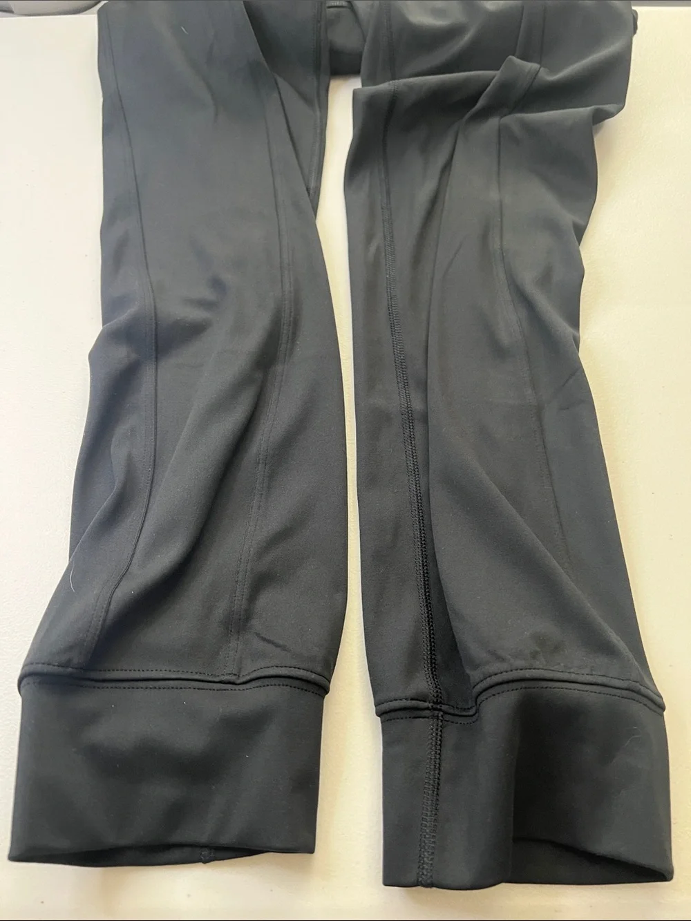 VS Pink Relay Knit Jogger Pants Black Size Medium NWT - Picture 9 of 9